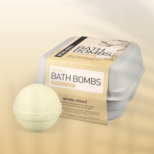 Bath Bomb Tropical Zest